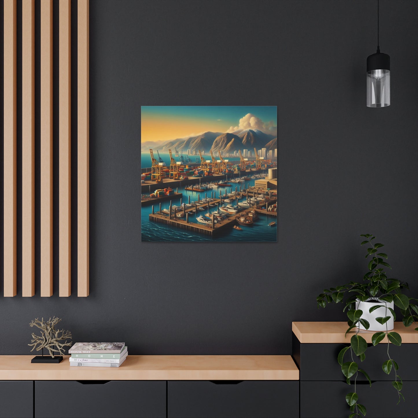 Canvas Gallery Wrap - Harbor 6