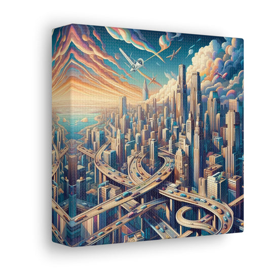 Canvas Gallery Wrap - City 10