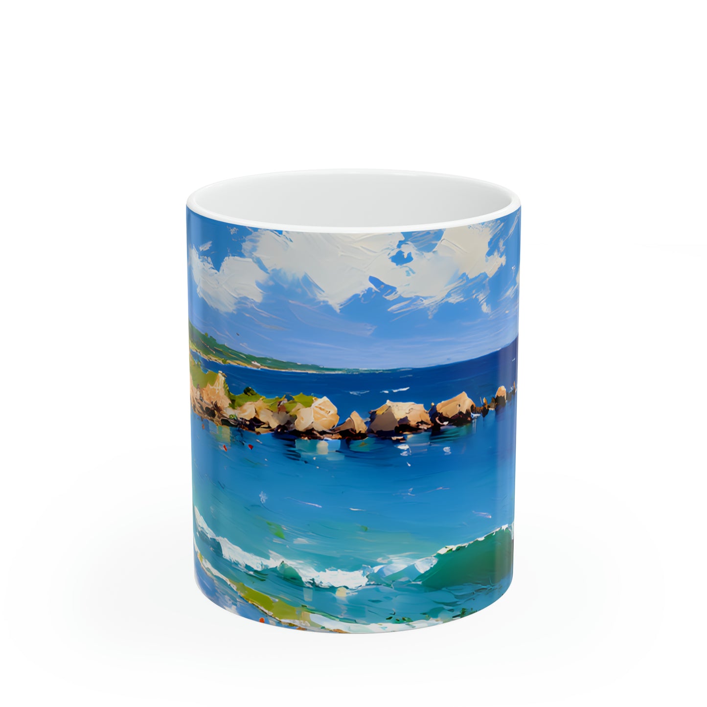 Ceramic Mug 11oz - Beach 9001