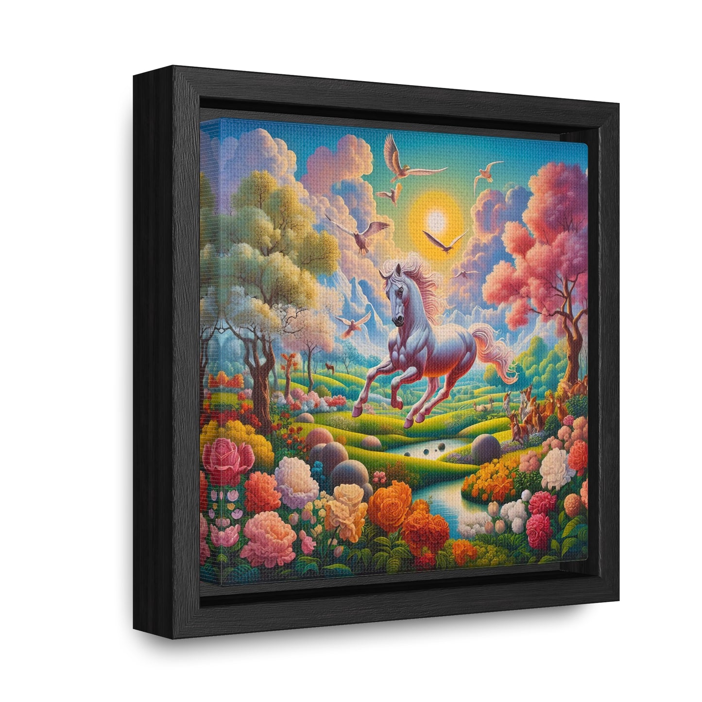 Framed Gallery Canvas Wrap - Spring 37