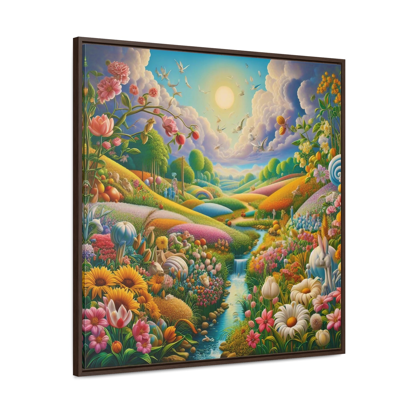 Framed Gallery Canvas Wrap - Spring 107