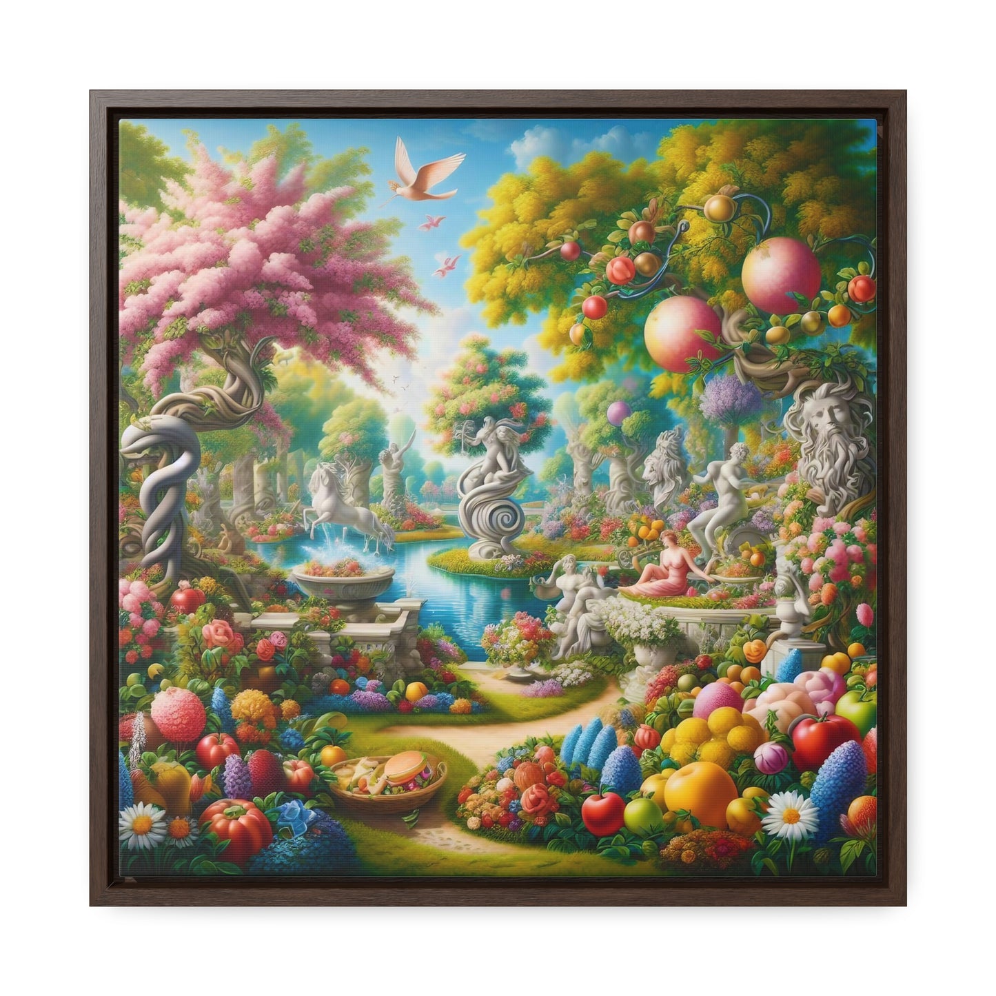 Framed Gallery Canvas Wrap - Spring 47