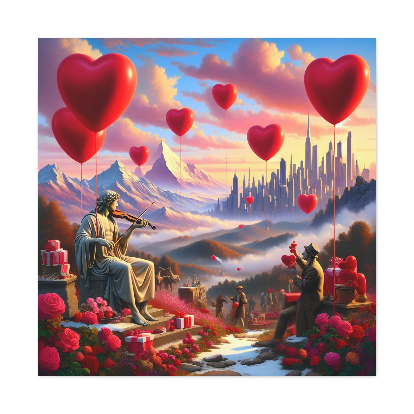 Canvas Gallery Wrap - Valentine's Day 84