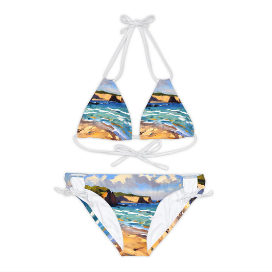 Strappy Bikini Set - Beach 6001