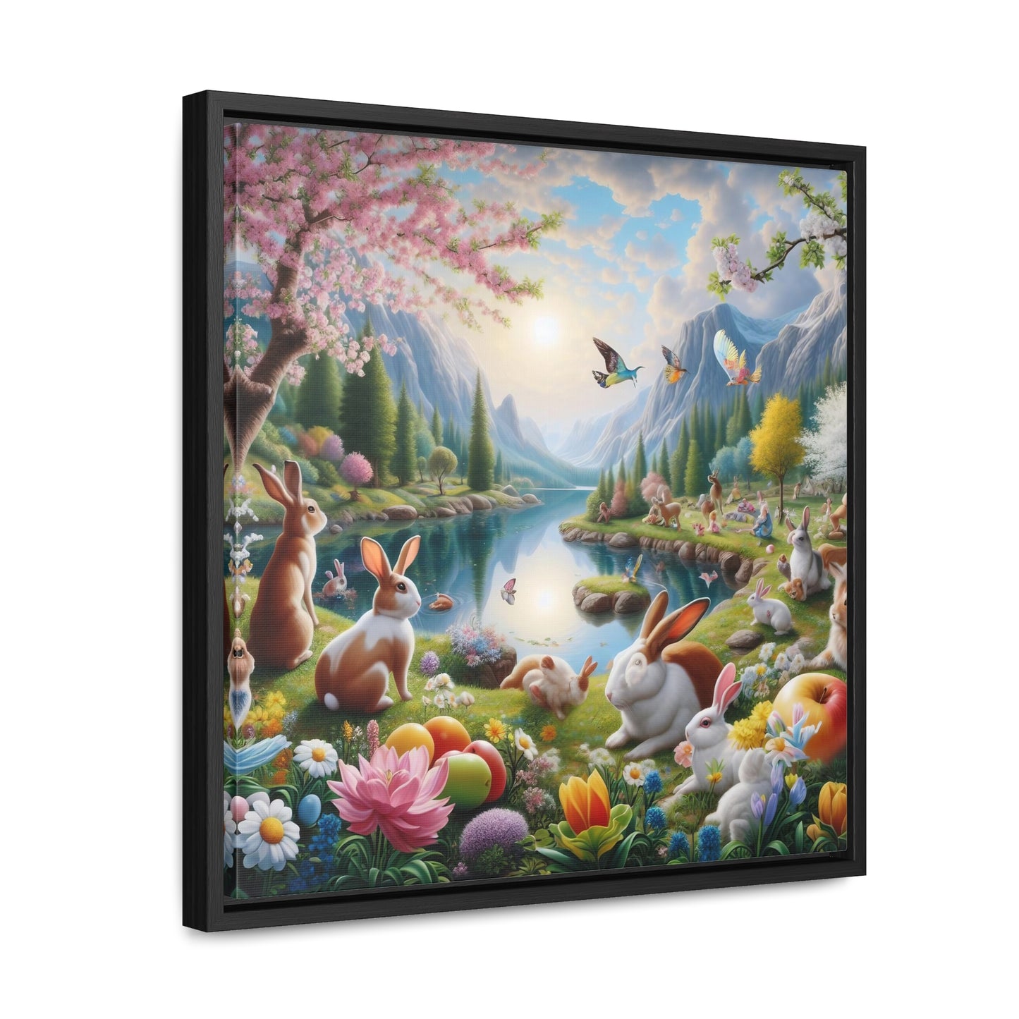 Framed Gallery Canvas Wrap - Spring 15