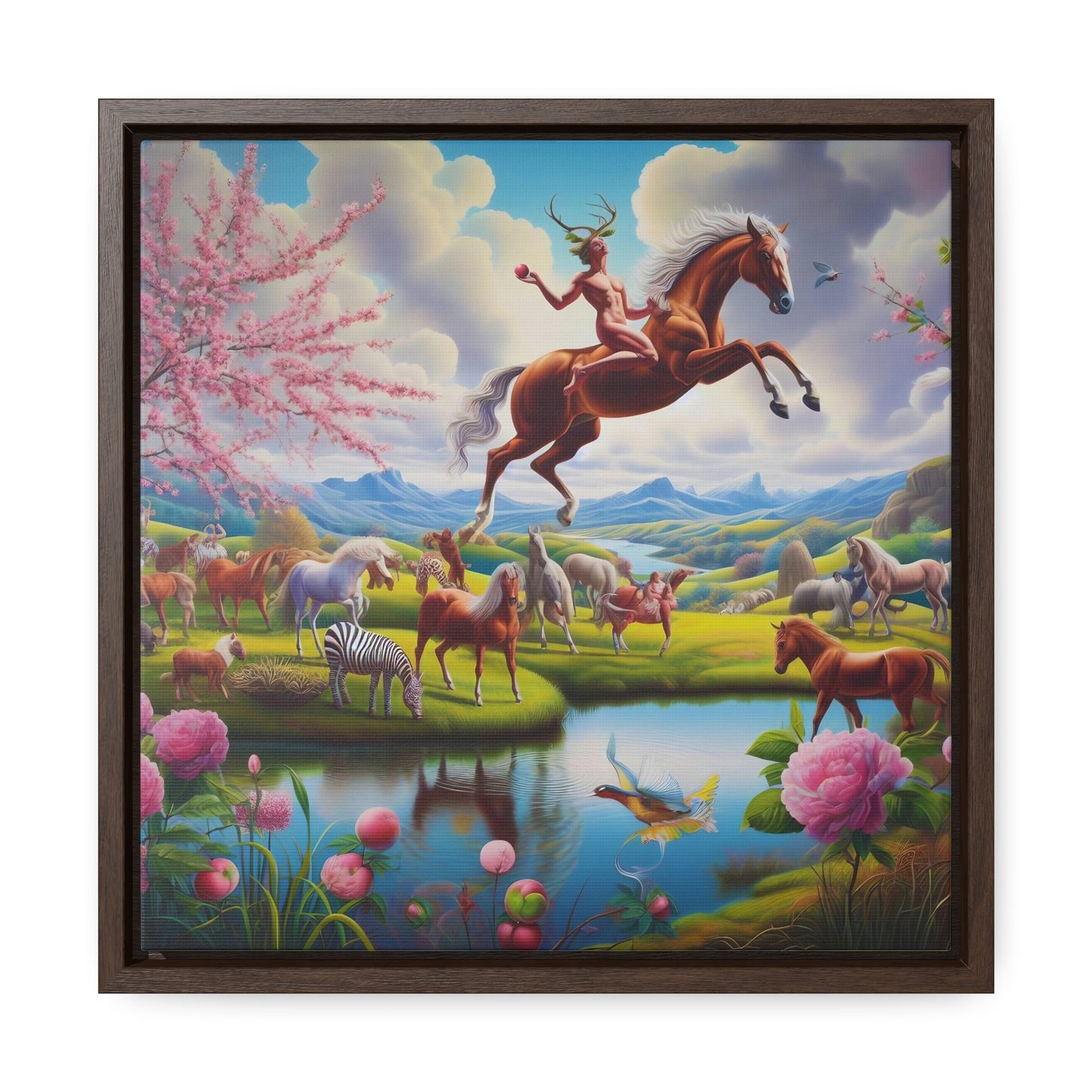 Framed Gallery Canvas Wrap - Spring 118