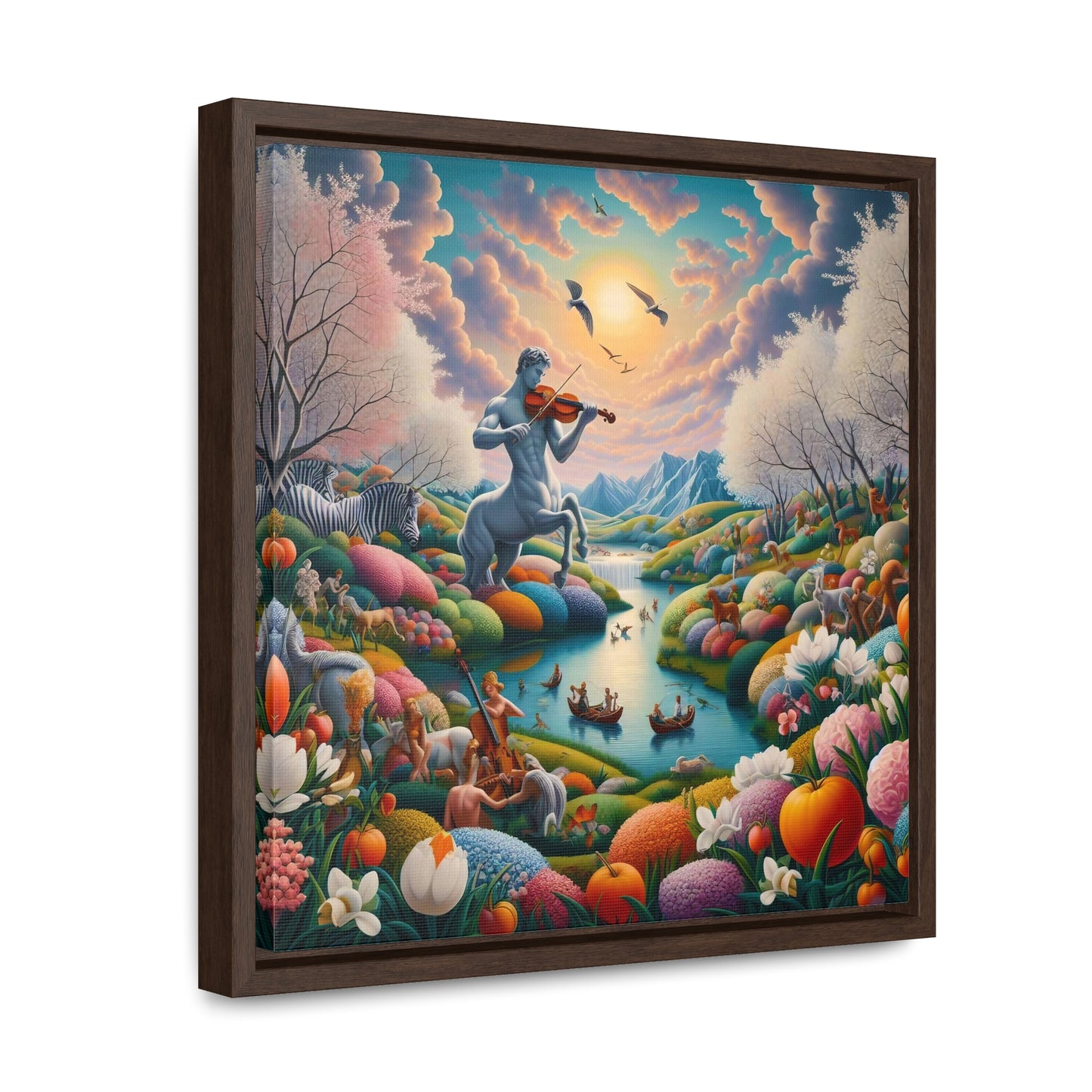 Framed Gallery Canvas Wrap - Spring 104