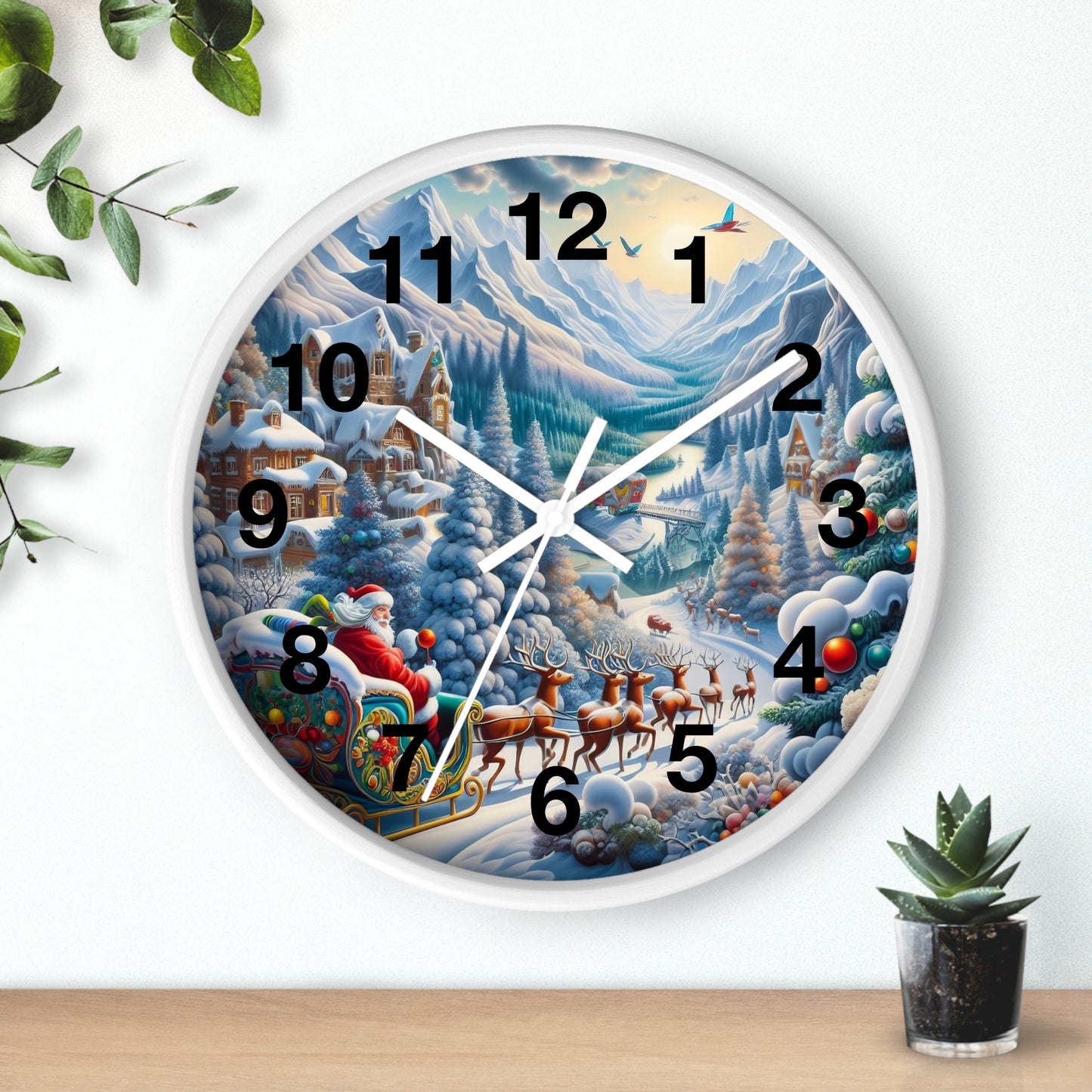 Wall Clock - Winter 113