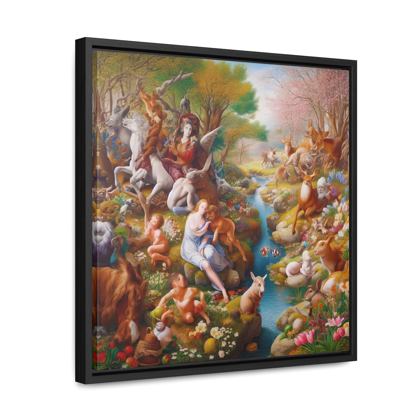 Framed Gallery Canvas Wrap - Spring 111