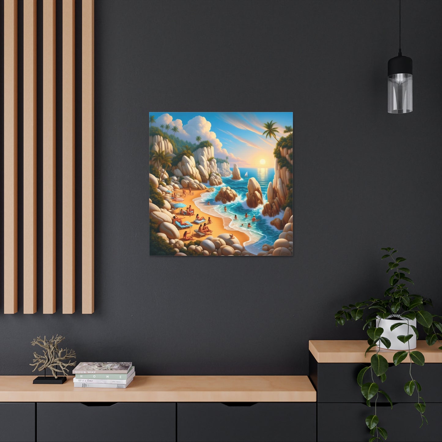 Canvas Gallery Wrap - Beach 5