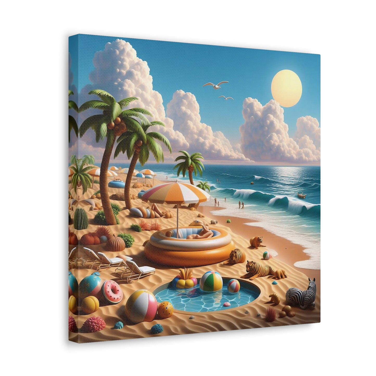 Canvas Gallery Wrap - Beach 11