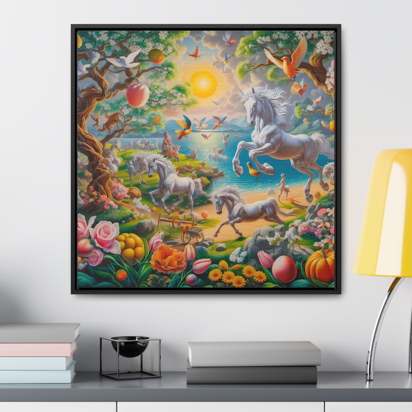 Framed Gallery Canvas Wrap - Spring 25