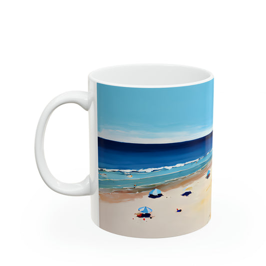 Ceramic Mug 11oz - Beach 8002