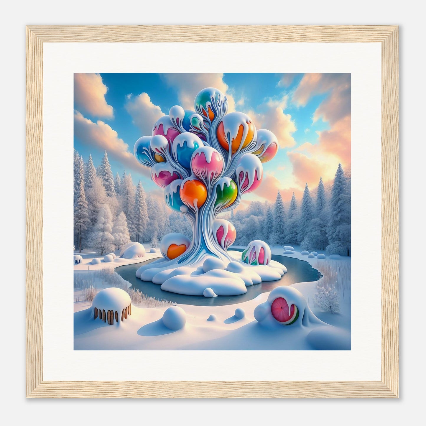 Wall Art - Winter 78 - Ball sculpture
