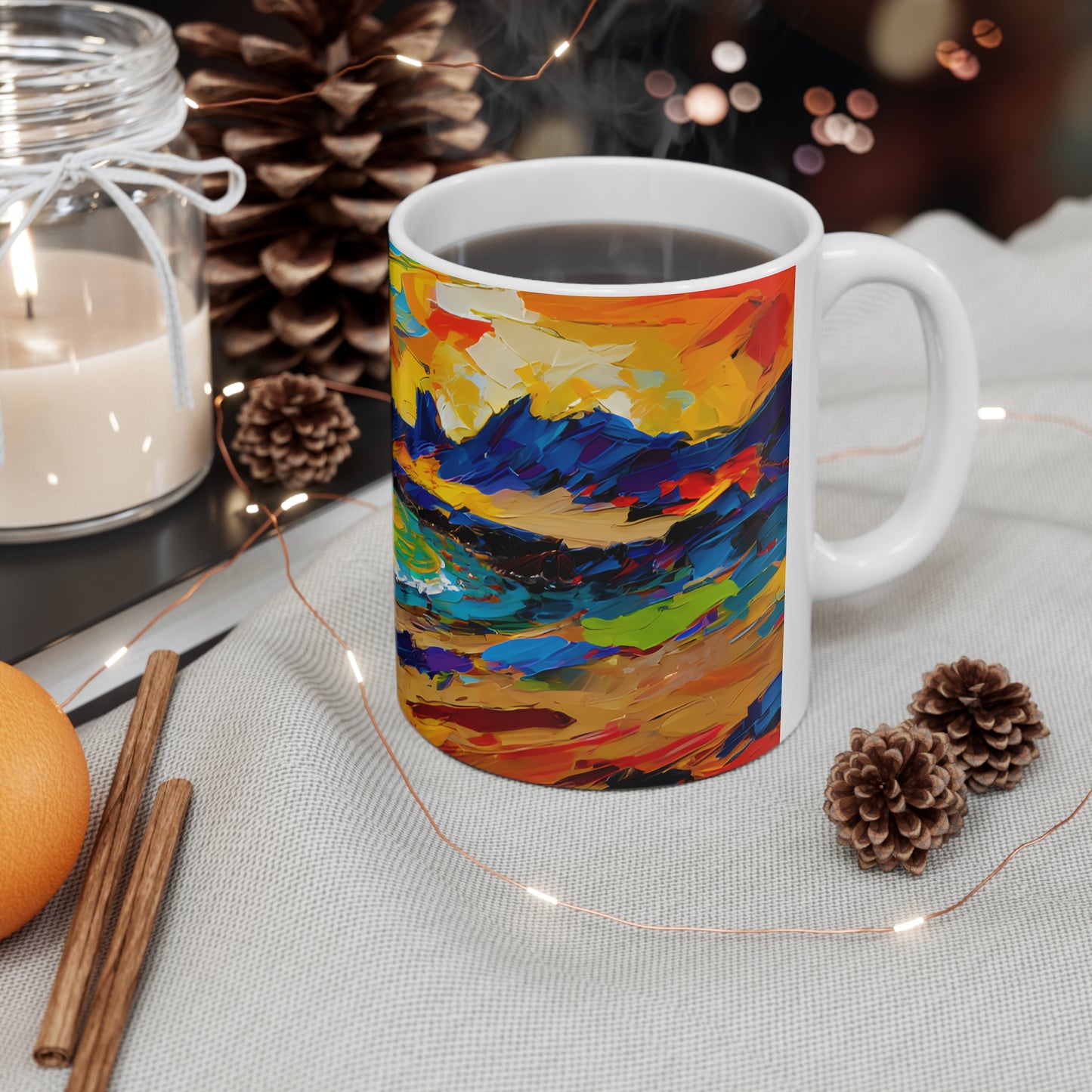 Ceramic Mug 11oz - Beach 14002