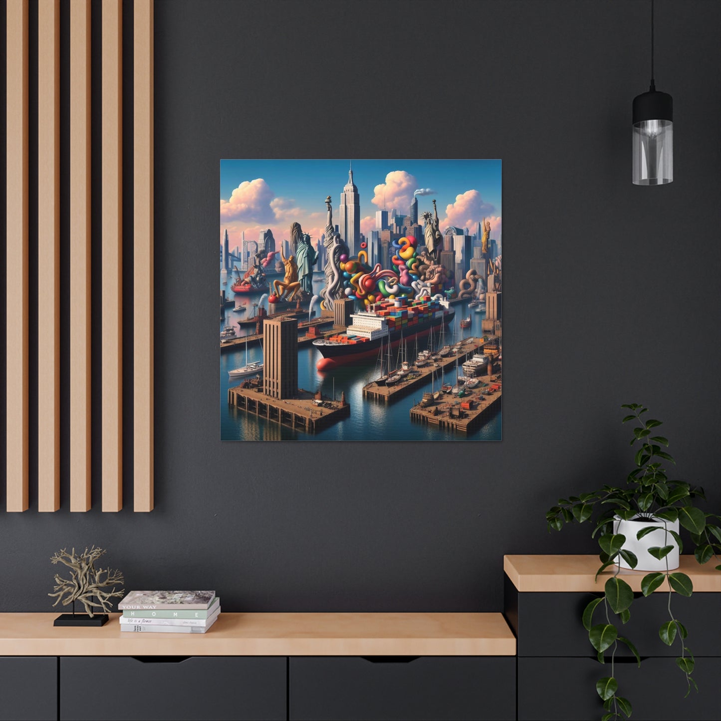 Canvas Gallery Wrap - Harbor 16