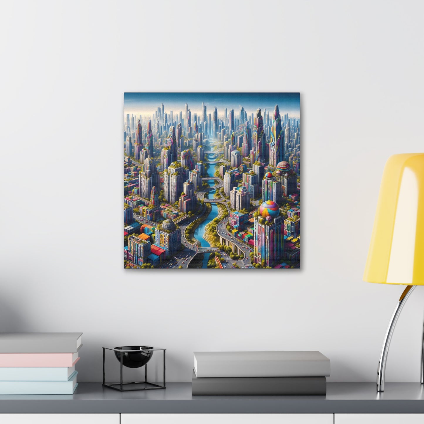 Canvas Gallery Wrap - City 11