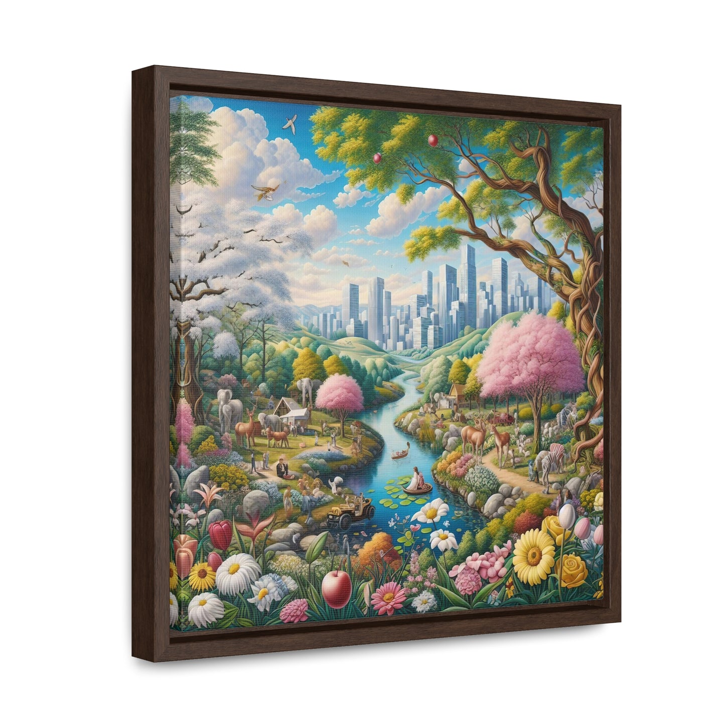 Framed Gallery Canvas Wrap - Spring 27