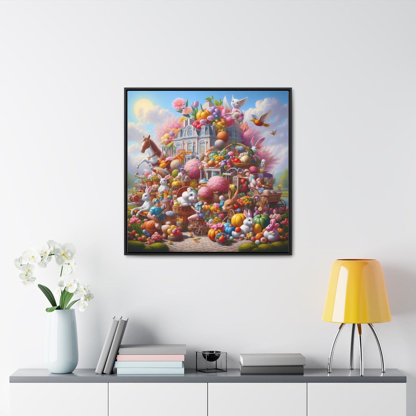 Framed Gallery Canvas Wrap - Spring 14