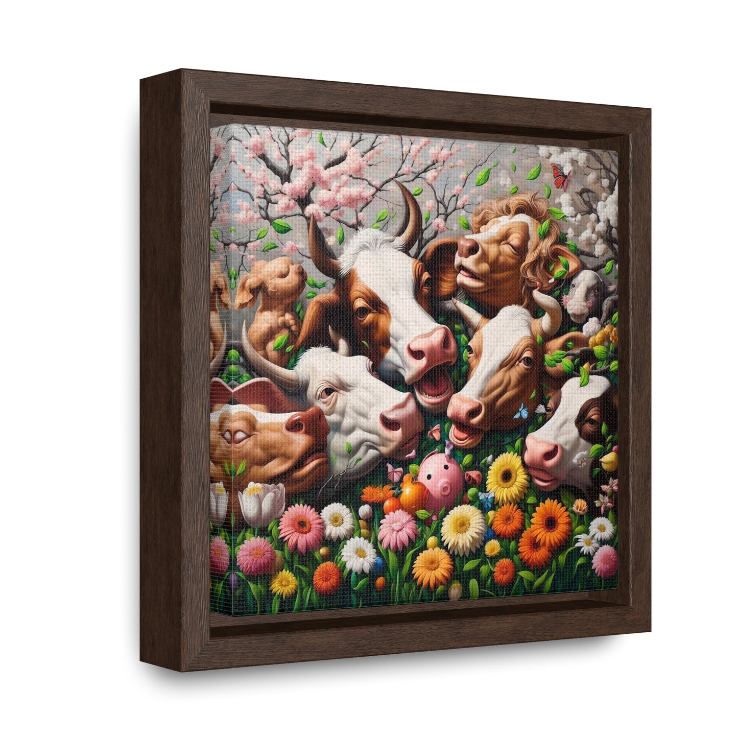 Framed Gallery Canvas Wrap - Spring 120