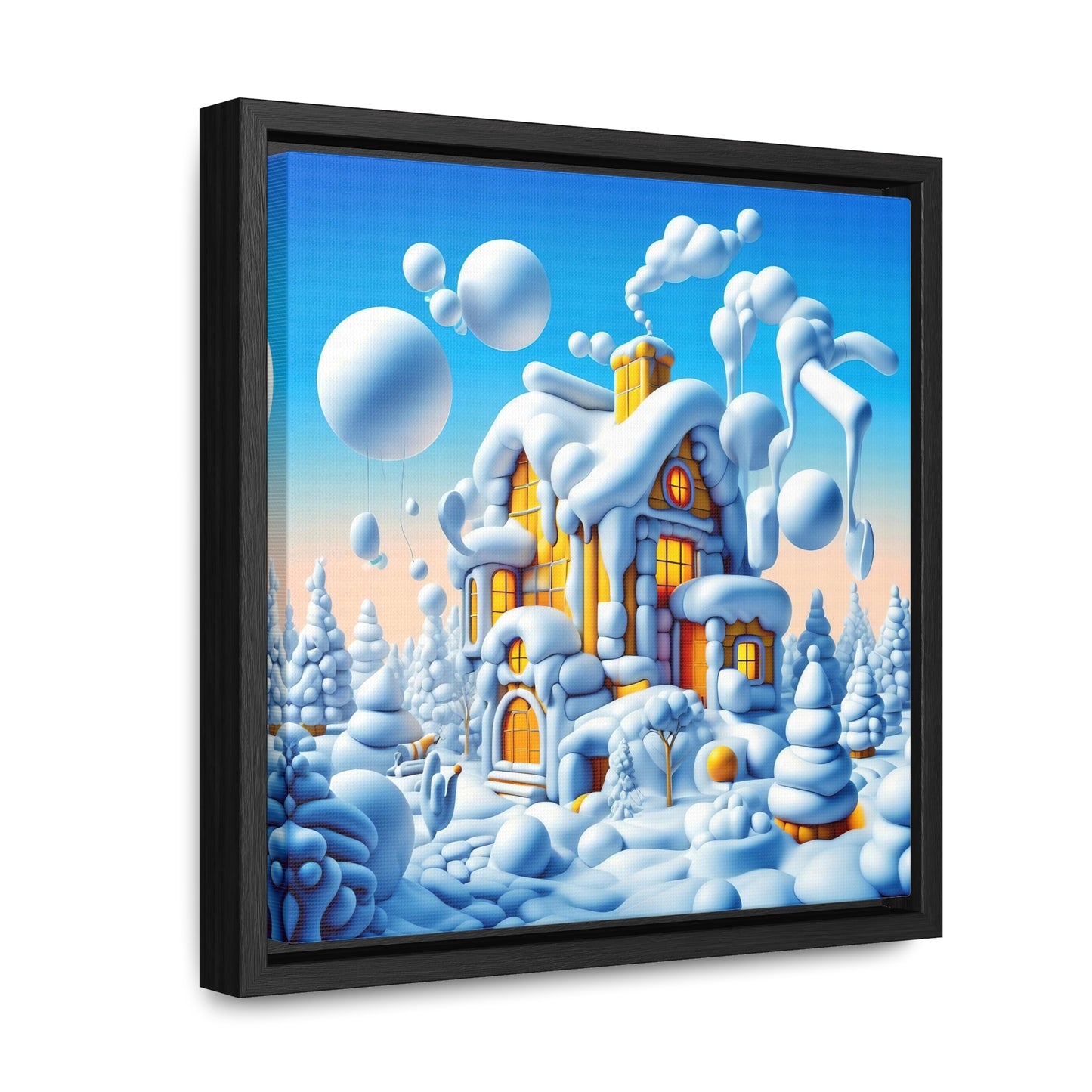 Framed Gallery Canvas Wrap - Winter 111