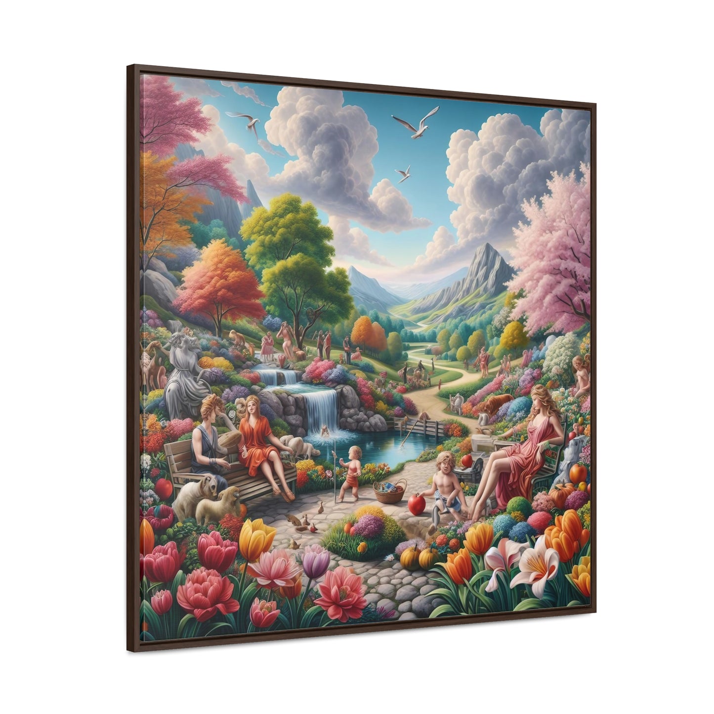 Framed Gallery Canvas Wrap - Spring 20