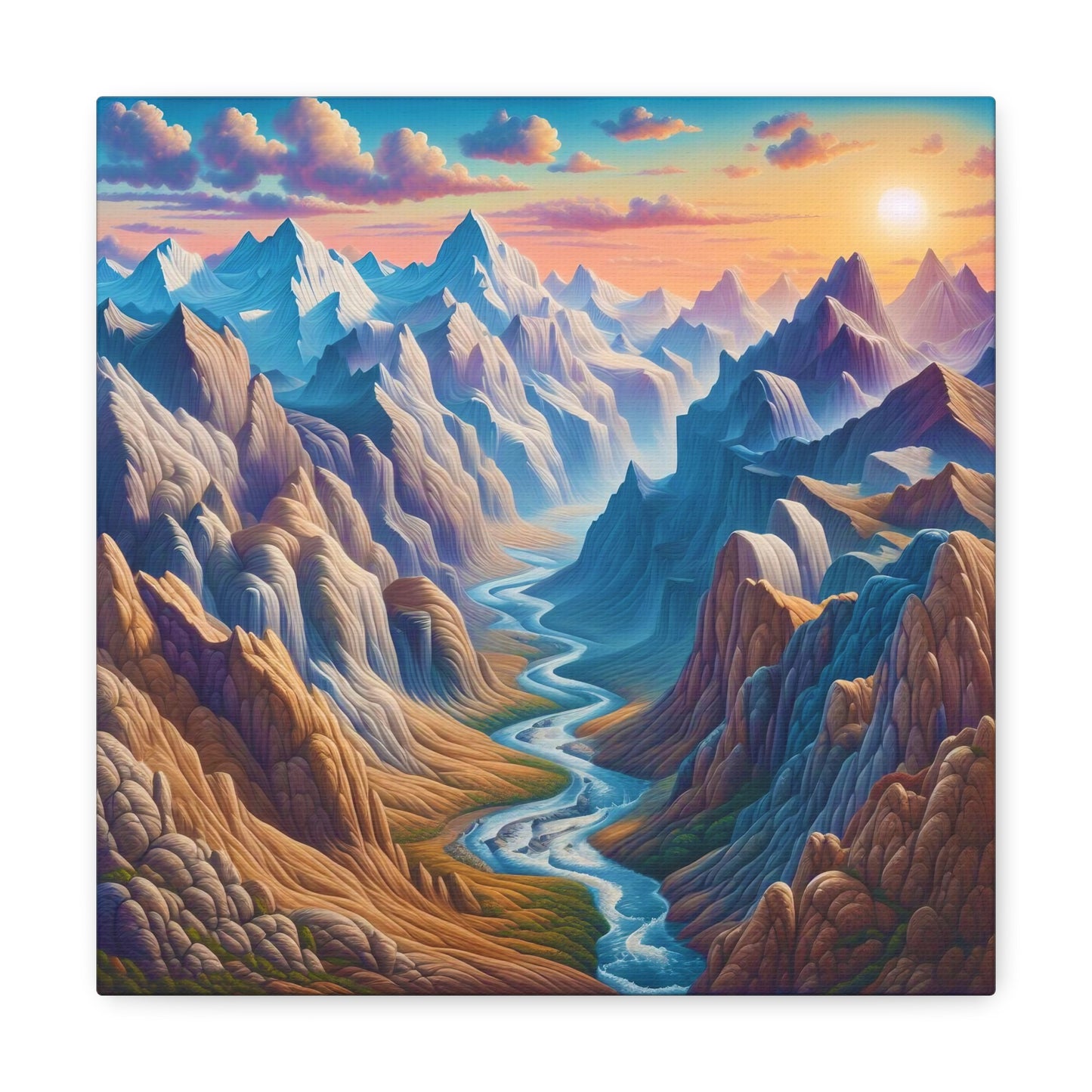 Canvas Gallery Wrap - Mountains 2