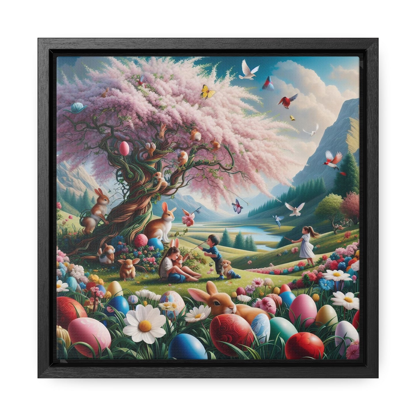 Framed Gallery Canvas Wrap - Spring 119