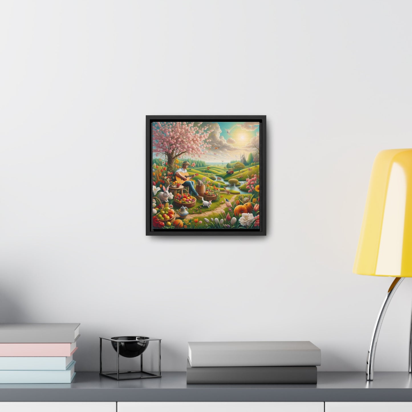 Framed Gallery Canvas Wrap - Spring 49