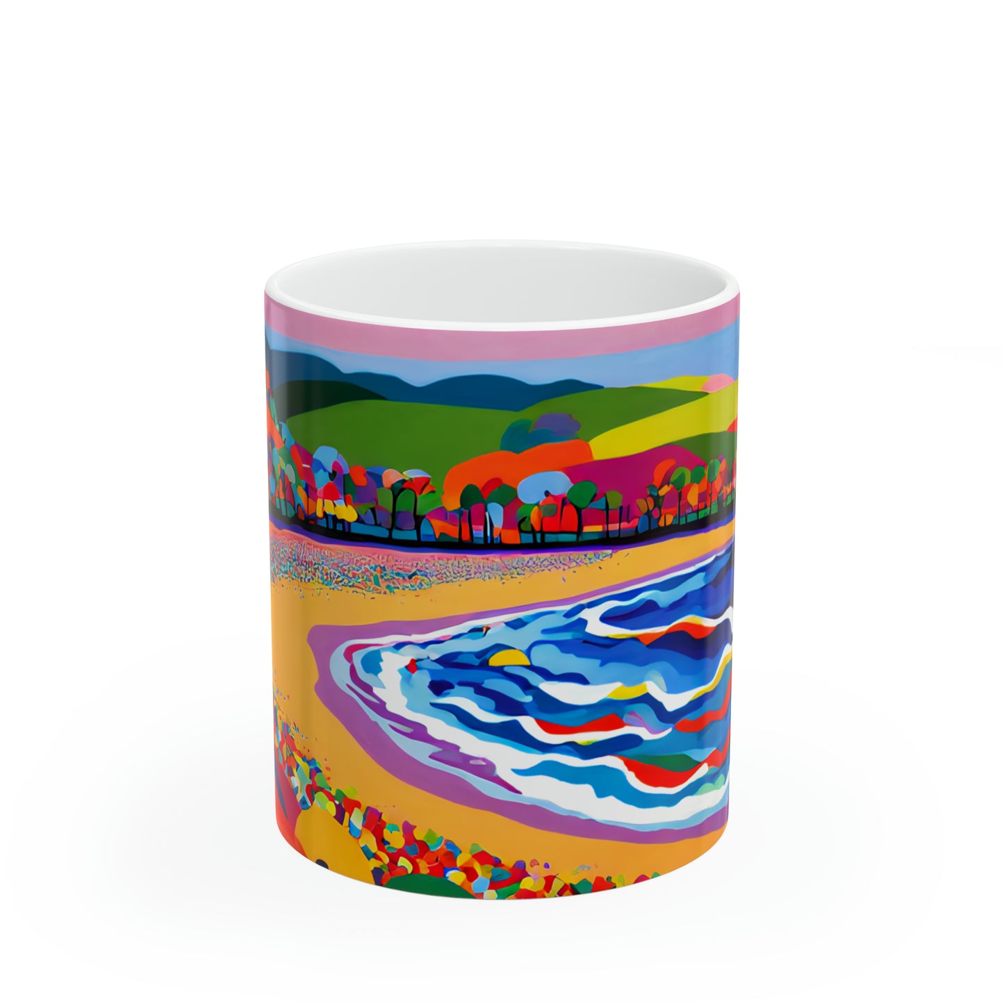 Ceramic Mug 11oz - Beach 15002