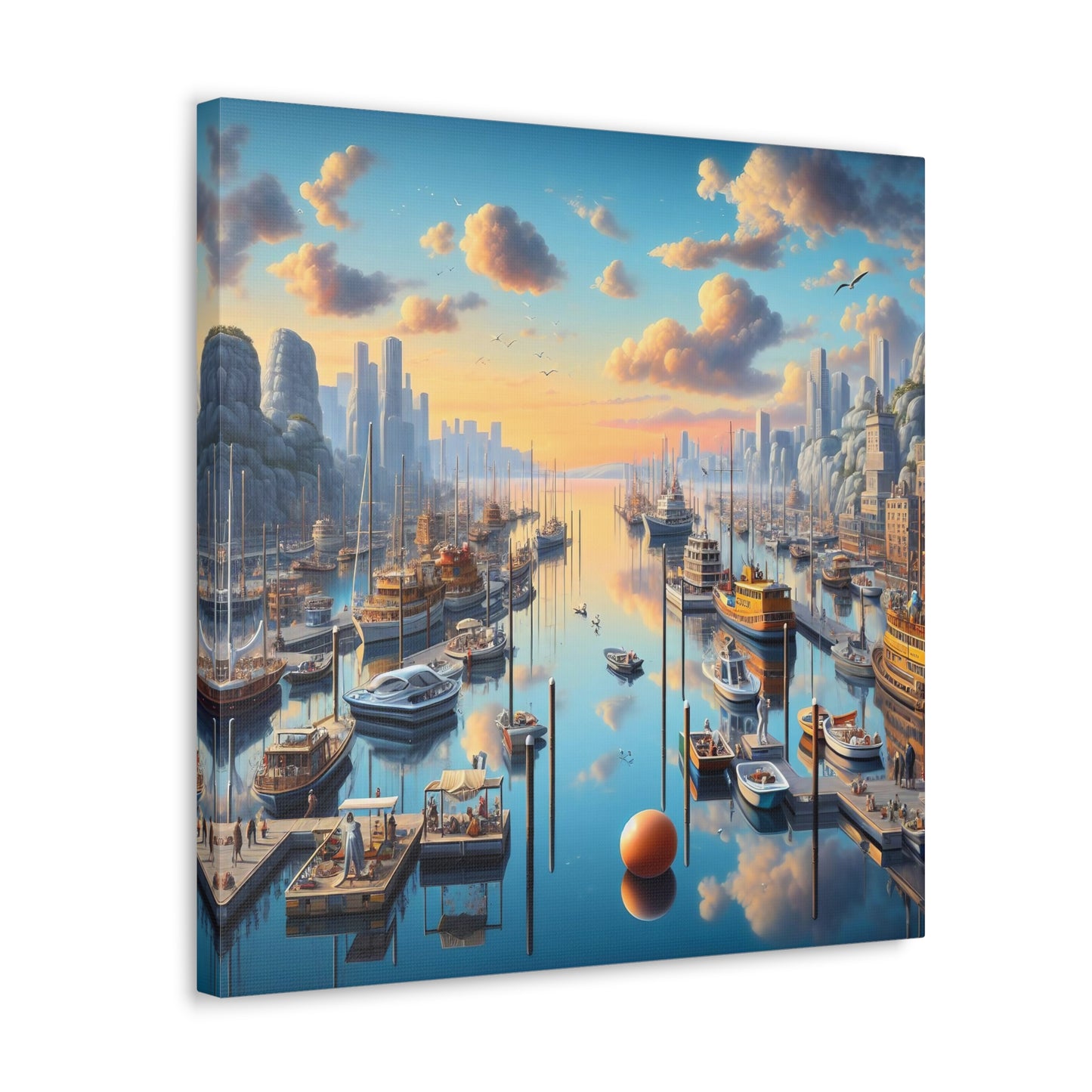 Canvas Gallery Wrap - Harbor 21