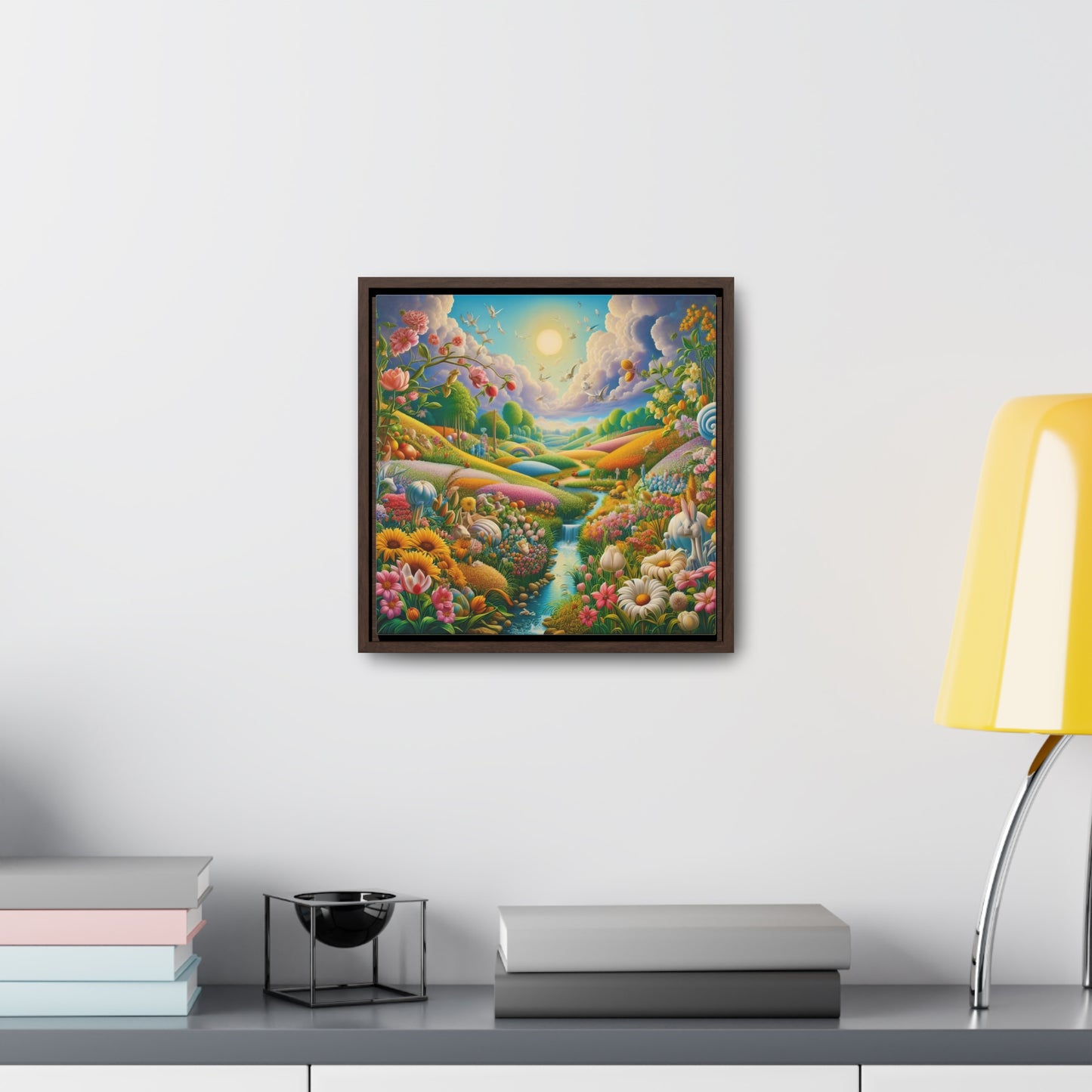 Framed Gallery Canvas Wrap - Spring 107