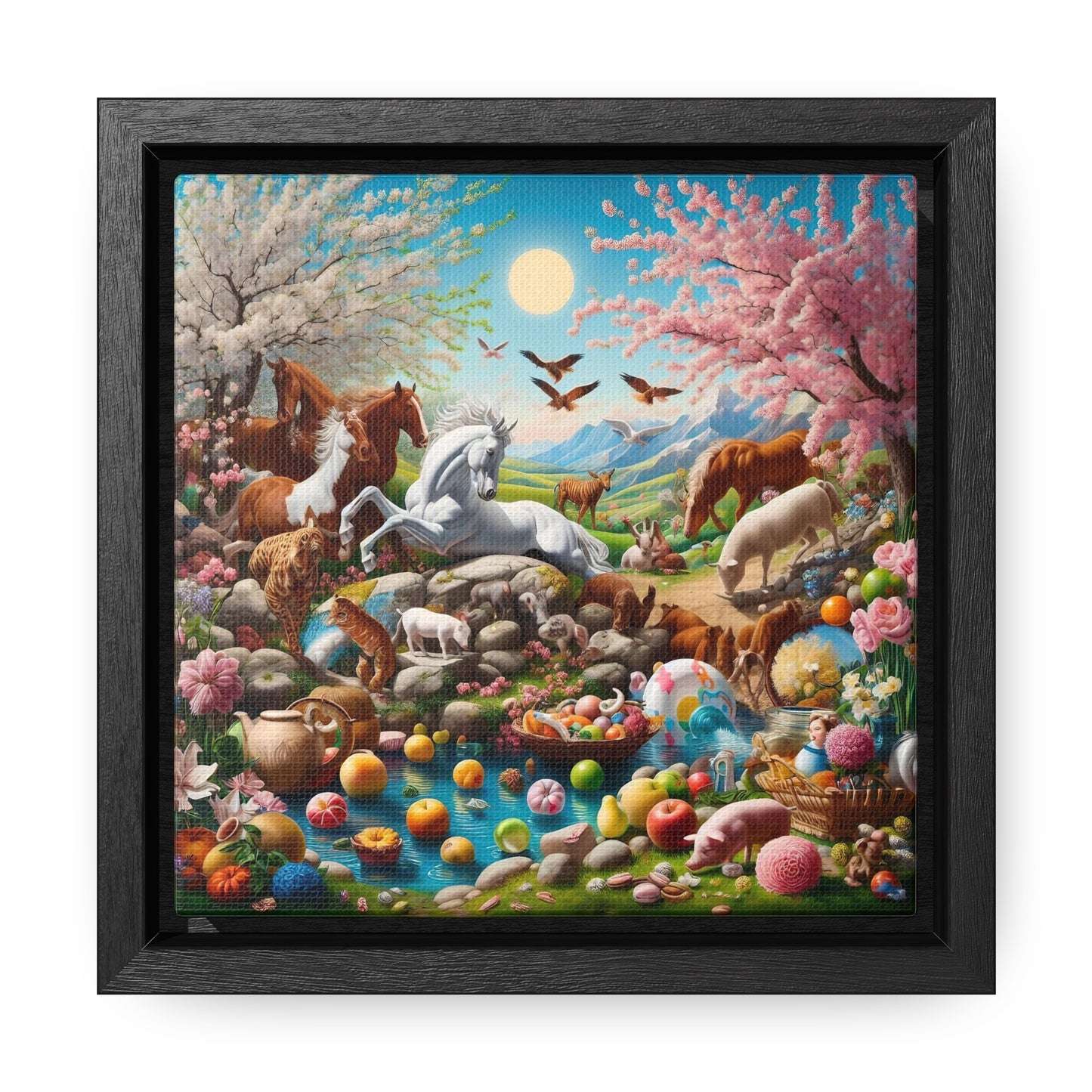 Framed Gallery Canvas Wrap - Spring 24