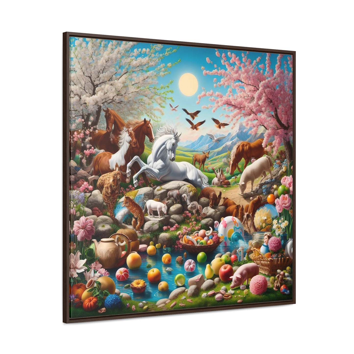 Framed Gallery Canvas Wrap - Spring 24