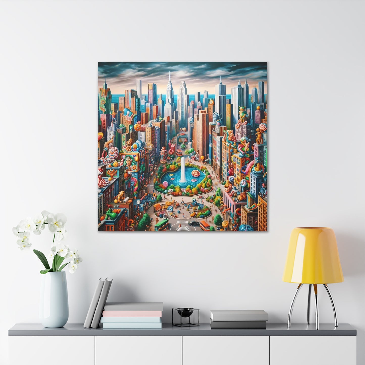 Canvas Gallery Wrap - City 8