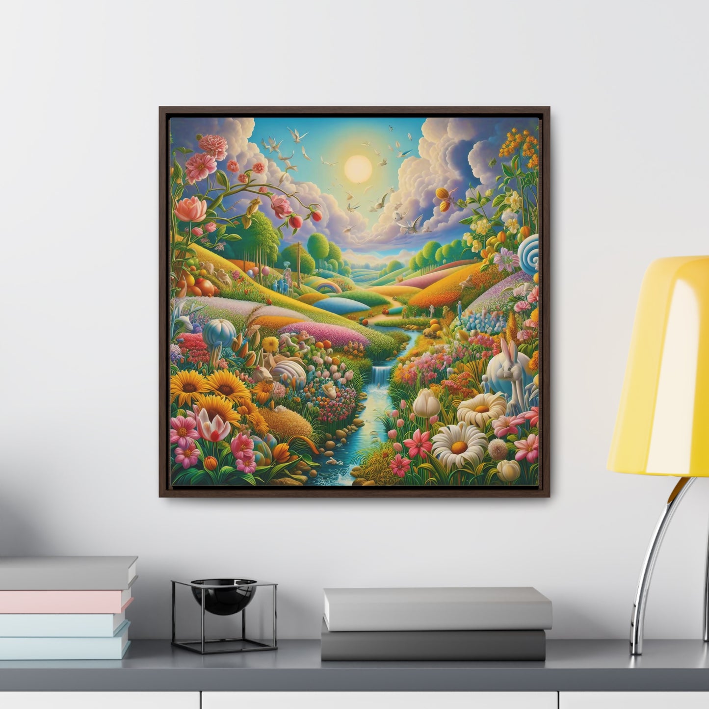 Framed Gallery Canvas Wrap - Spring 107