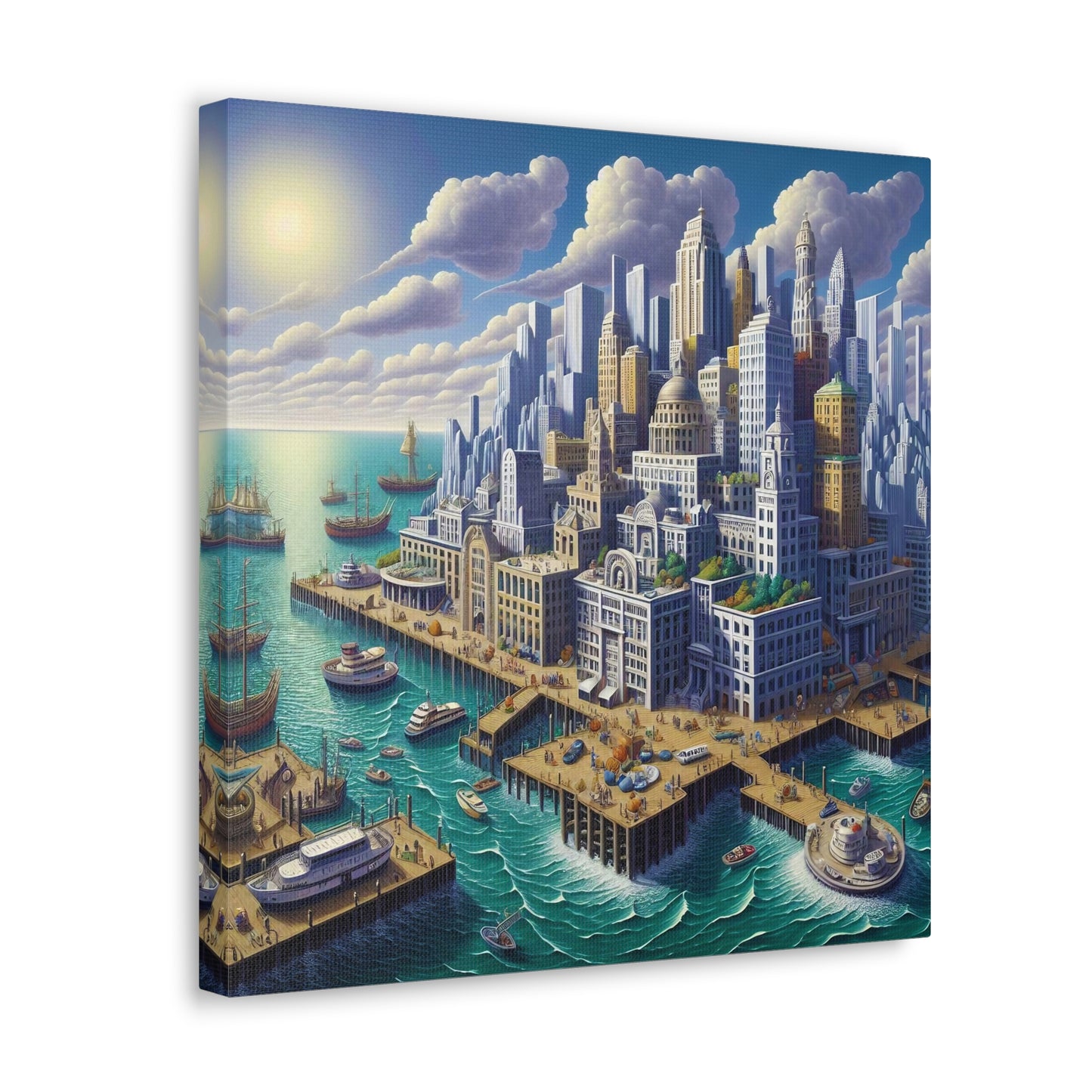 Canvas Gallery Wrap - Harbor 1