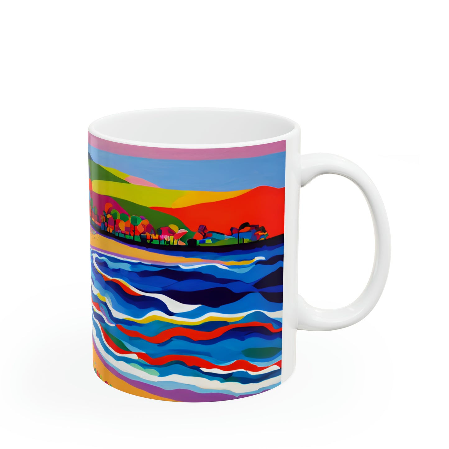 Ceramic Mug 11oz - Beach 15002