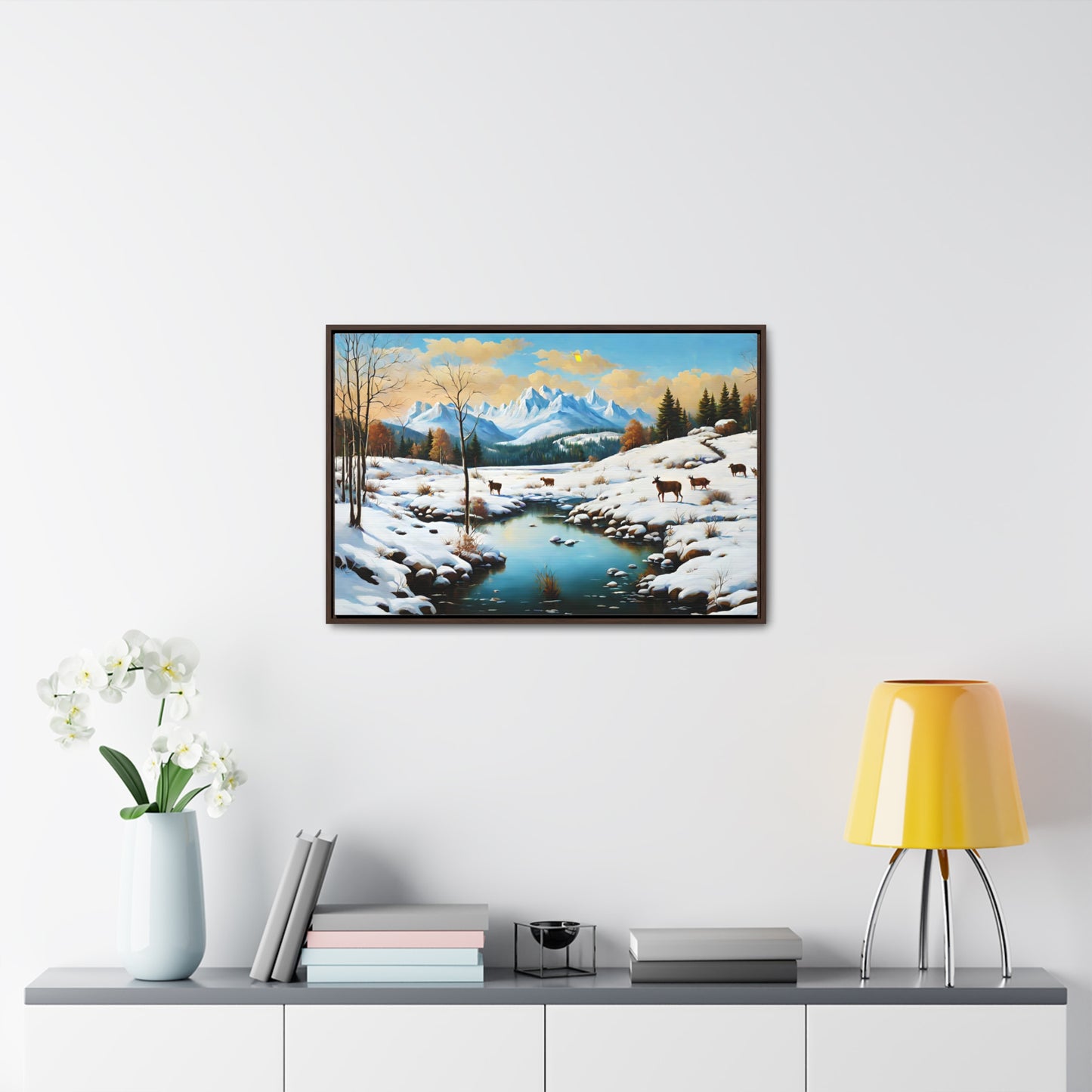 Framed Canvas Gallery Wrap - Winter 2003