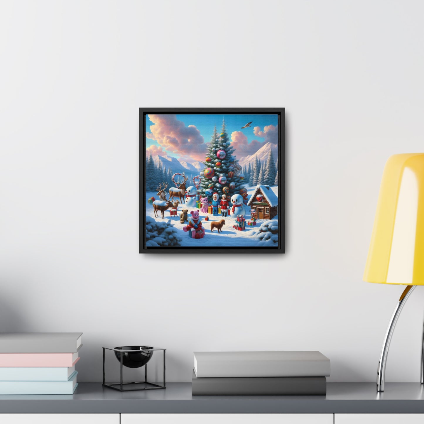 Framed Gallery Canvas Wrap - Winter 122