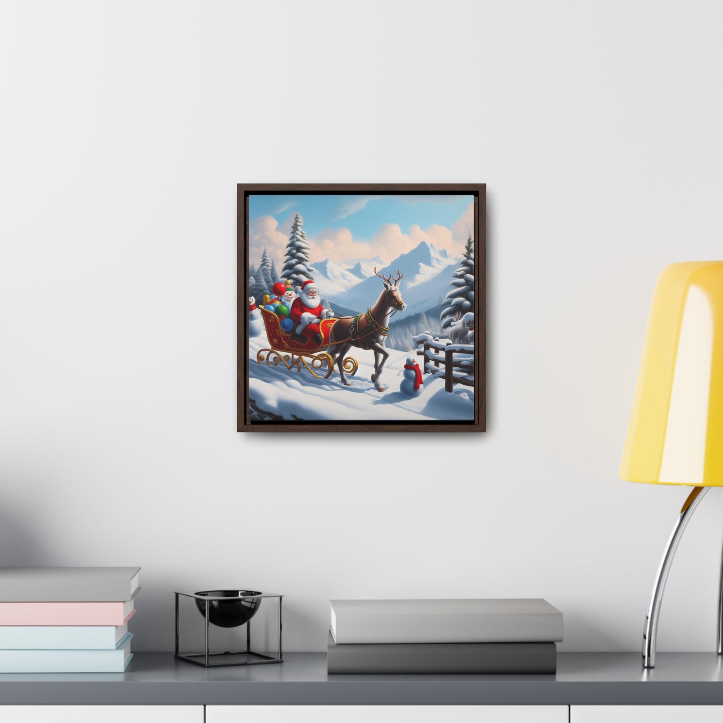 Framed Gallery Canvas Wrap - Winter 125