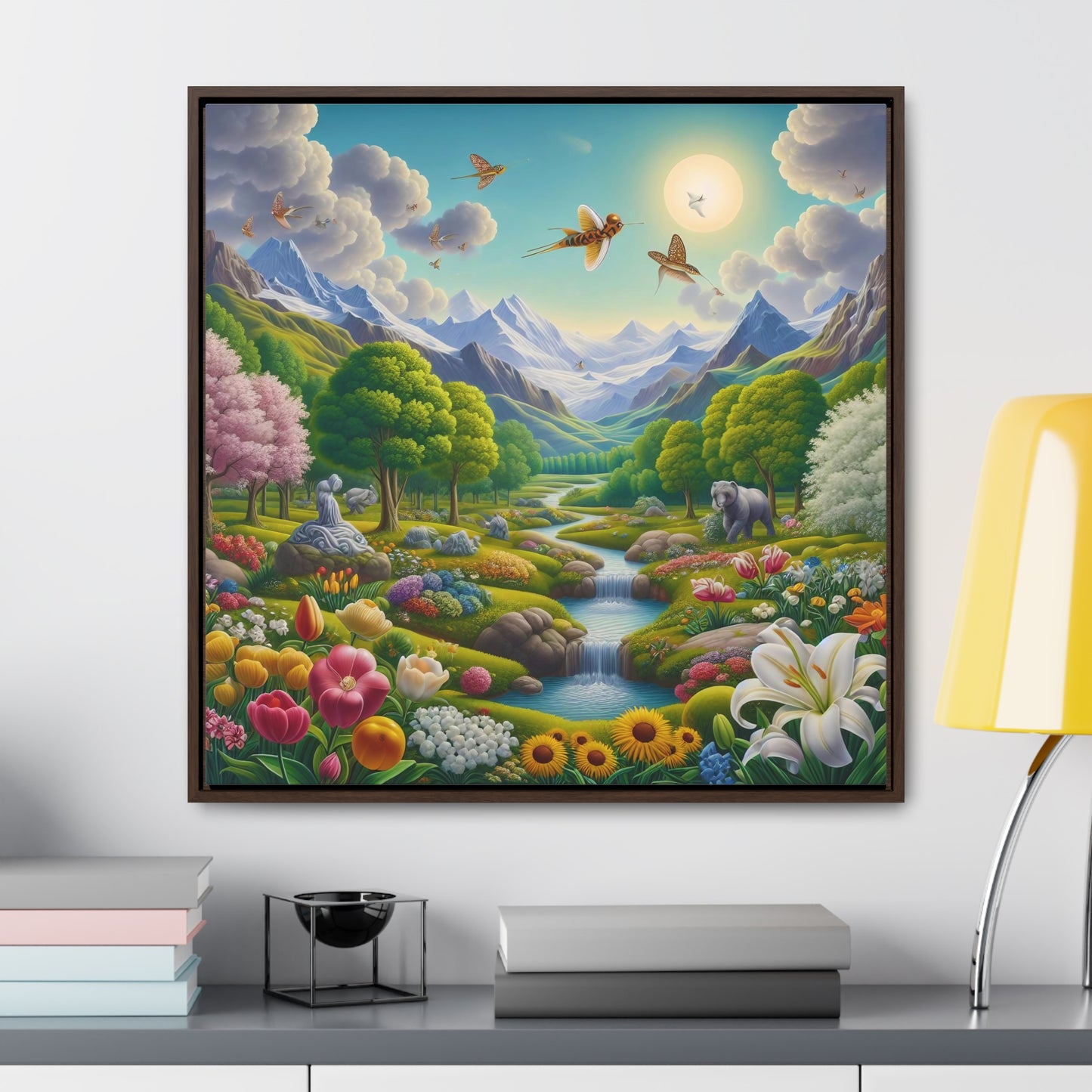 Framed Gallery Canvas Wrap - Spring 17