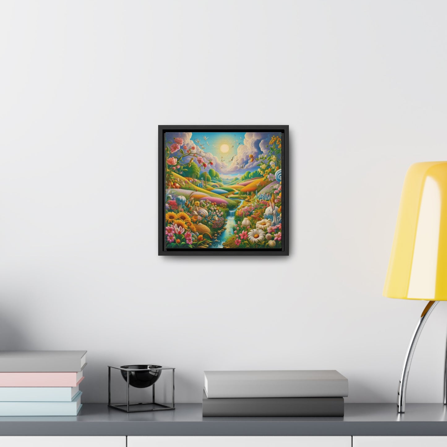 Framed Gallery Canvas Wrap - Spring 107