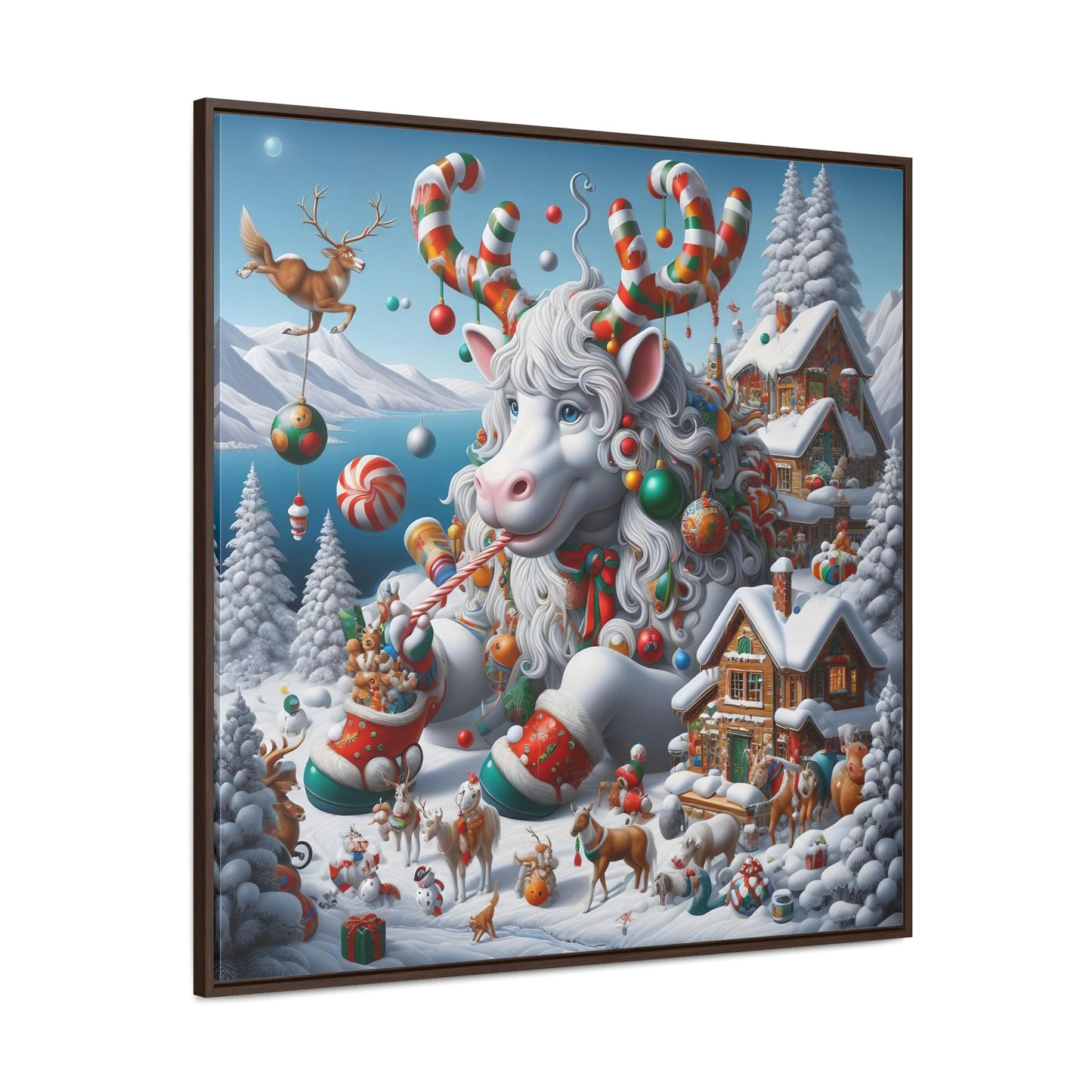 Framed Gallery Canvas Wrap - Winter 105