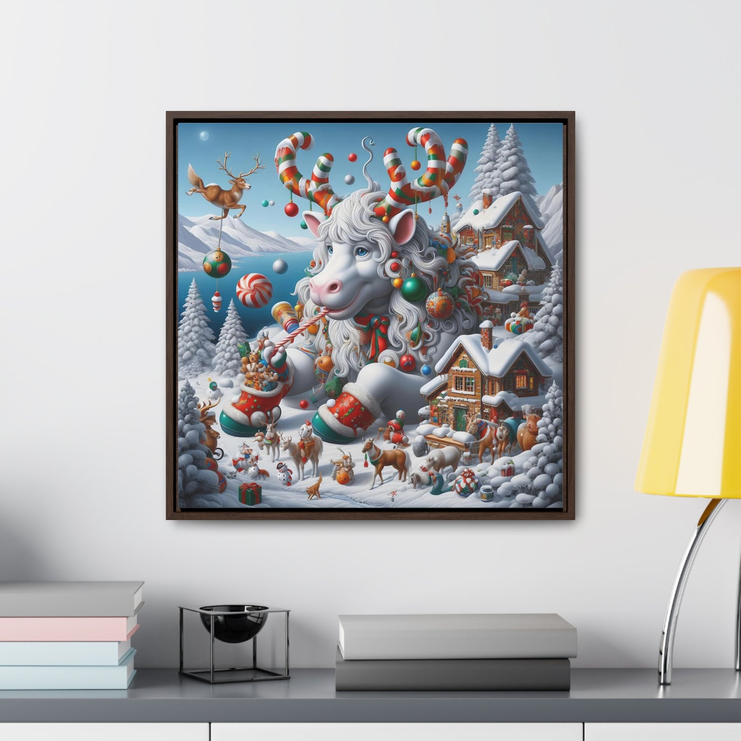 Framed Gallery Canvas Wrap - Winter 105