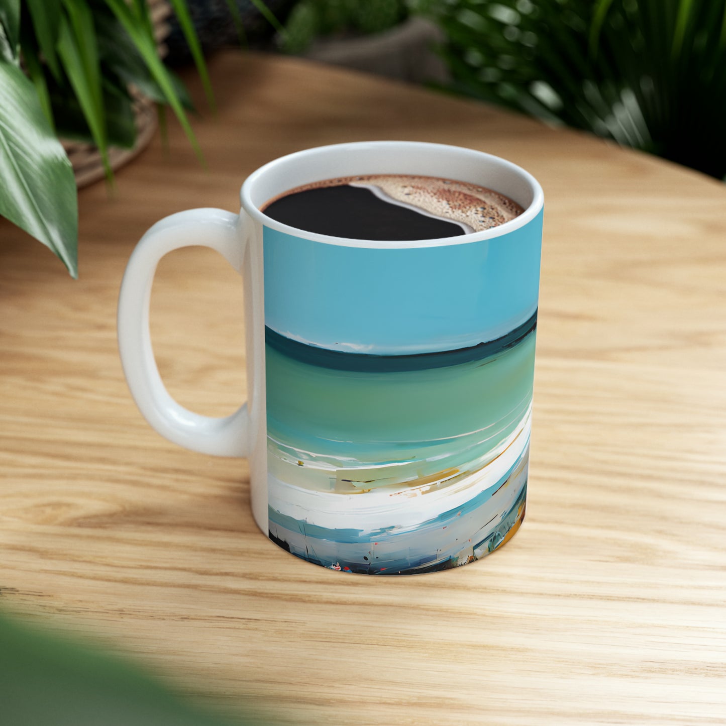 Ceramic Mug 11oz - Beach 7003