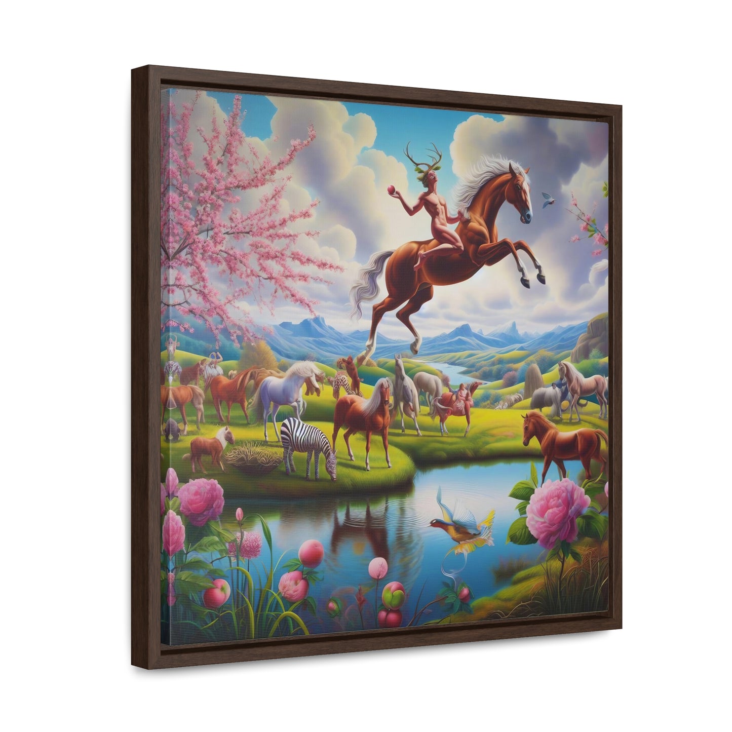 Framed Gallery Canvas Wrap - Spring 118