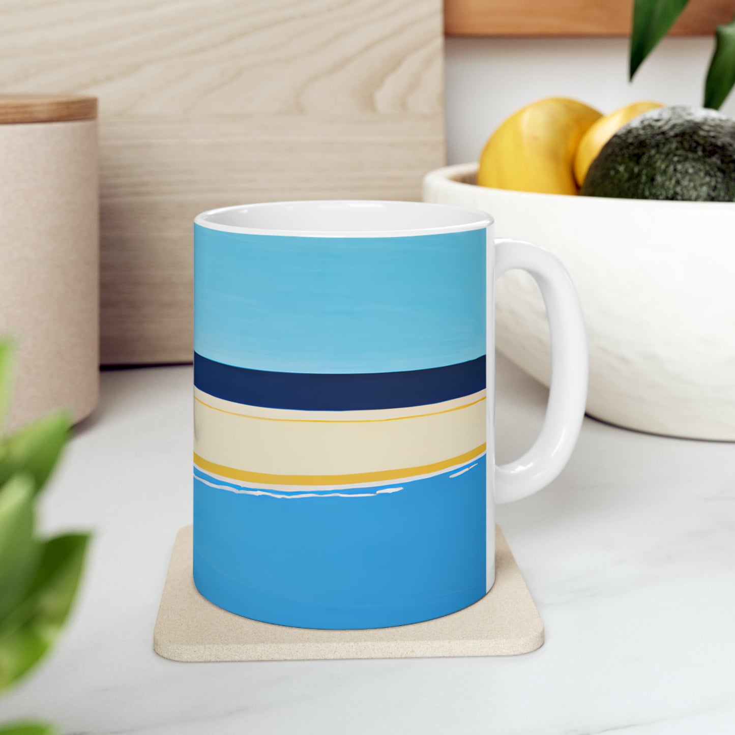 Ceramic Mug 11oz - Beach 10001