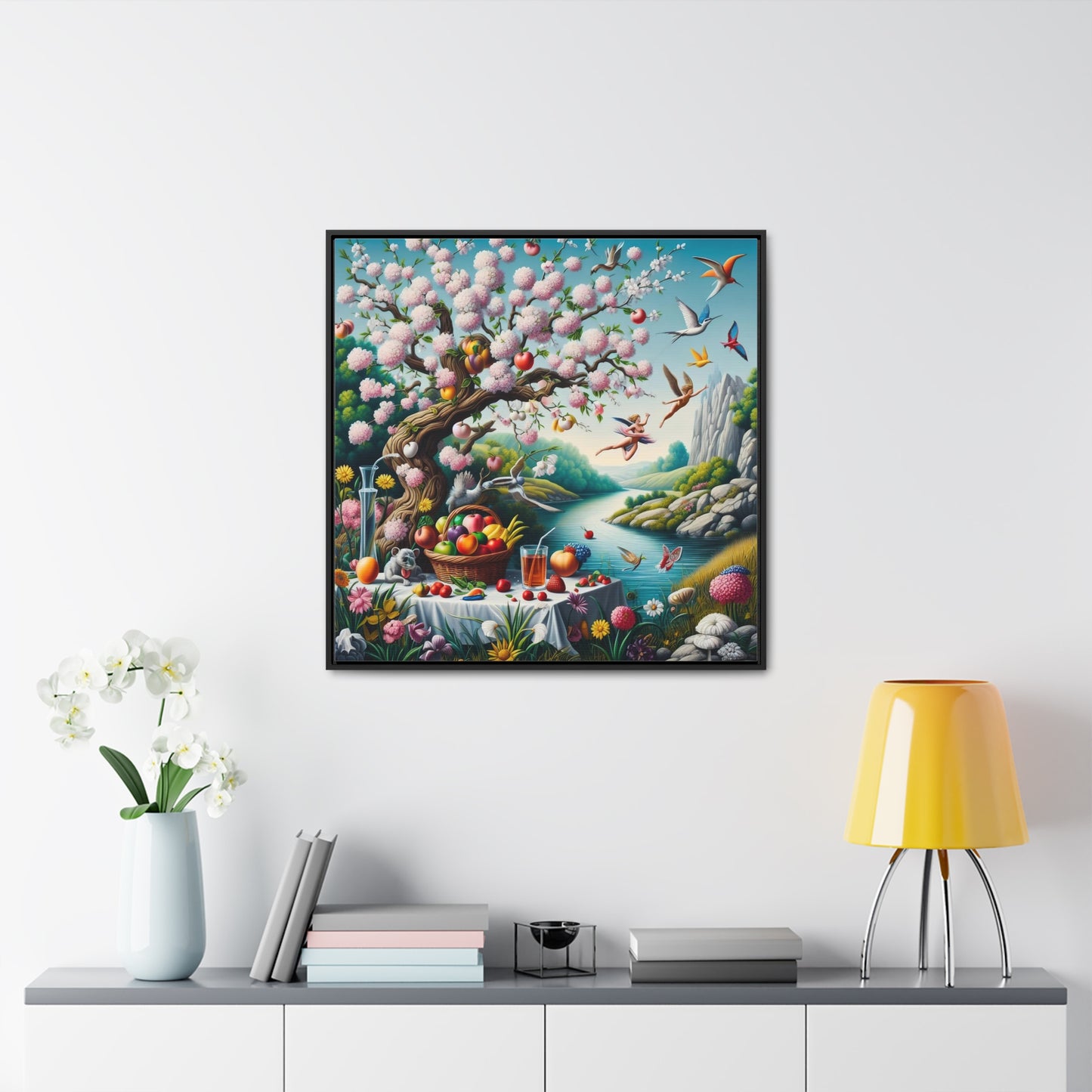 Framed Gallery Canvas Wrap - Spring 36