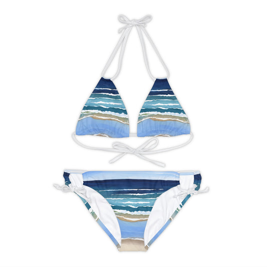 Strappy Bikini Set - Beach 5001